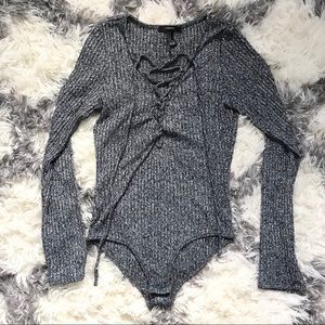 Forever 21 Long Sleeve Bodysuit